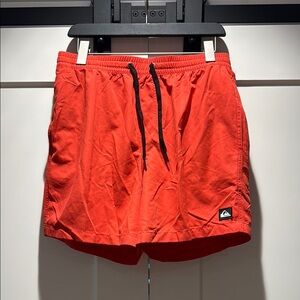 Quiksilver Red Swim Shorts